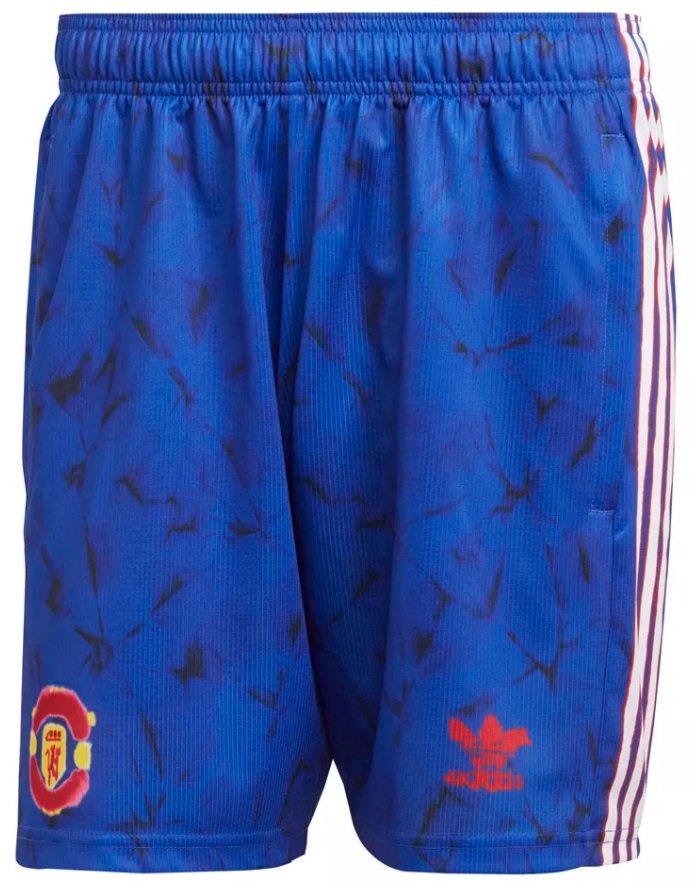 Calção oficial Adidas Manchester United 2020 2021 Human Race